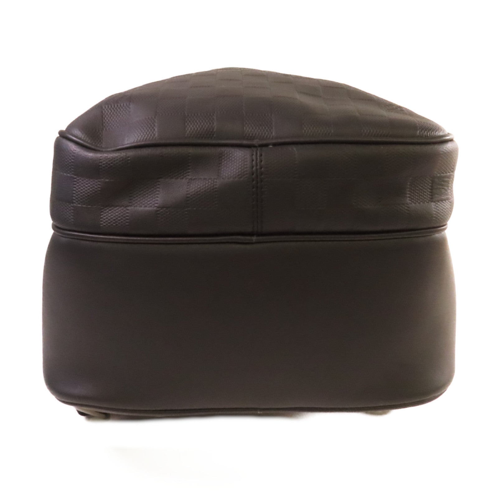 LOUIS VUITTON Damier Infini Michael Backpack銀扣背包黑色