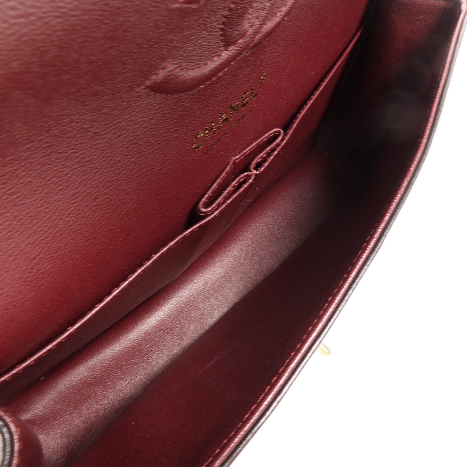 CHANEL 羊皮皮革Classic 25金扣鏈帶肩背袋