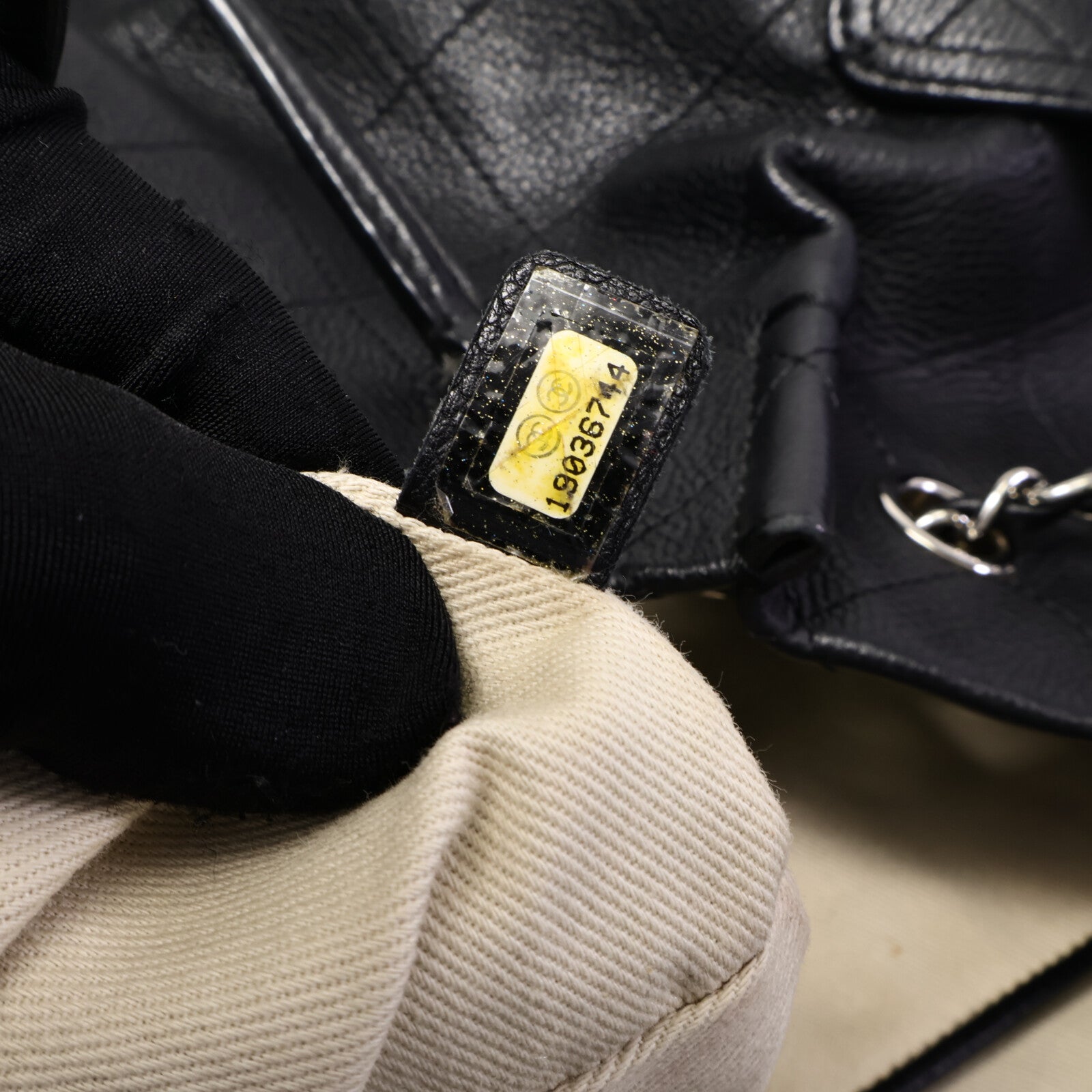 CHANEL 牛皮皮革CC Pocket Tote Bag手挽肩背兩用袋