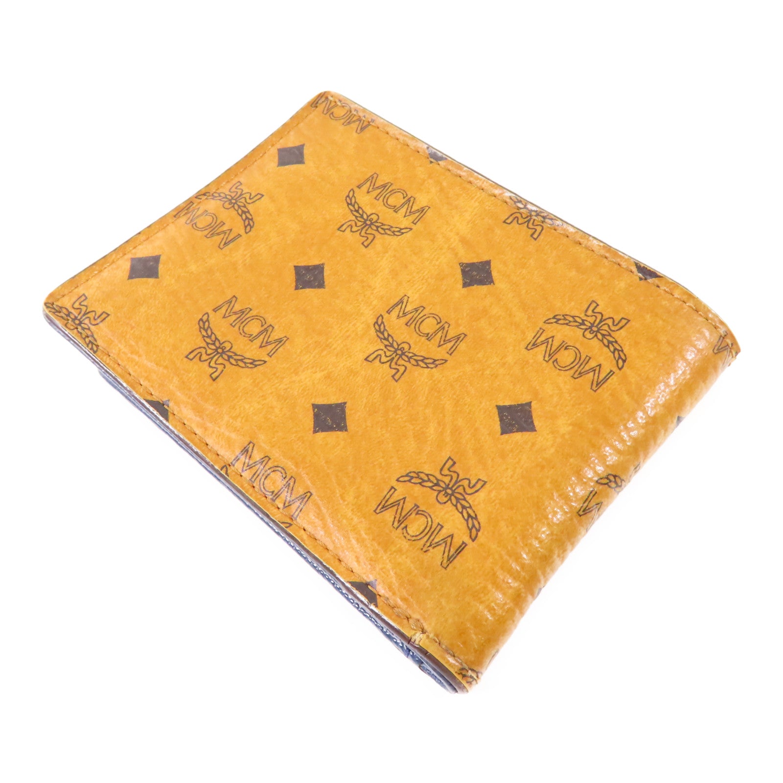 MCM 牛皮皮革Bifold Wallet錢包