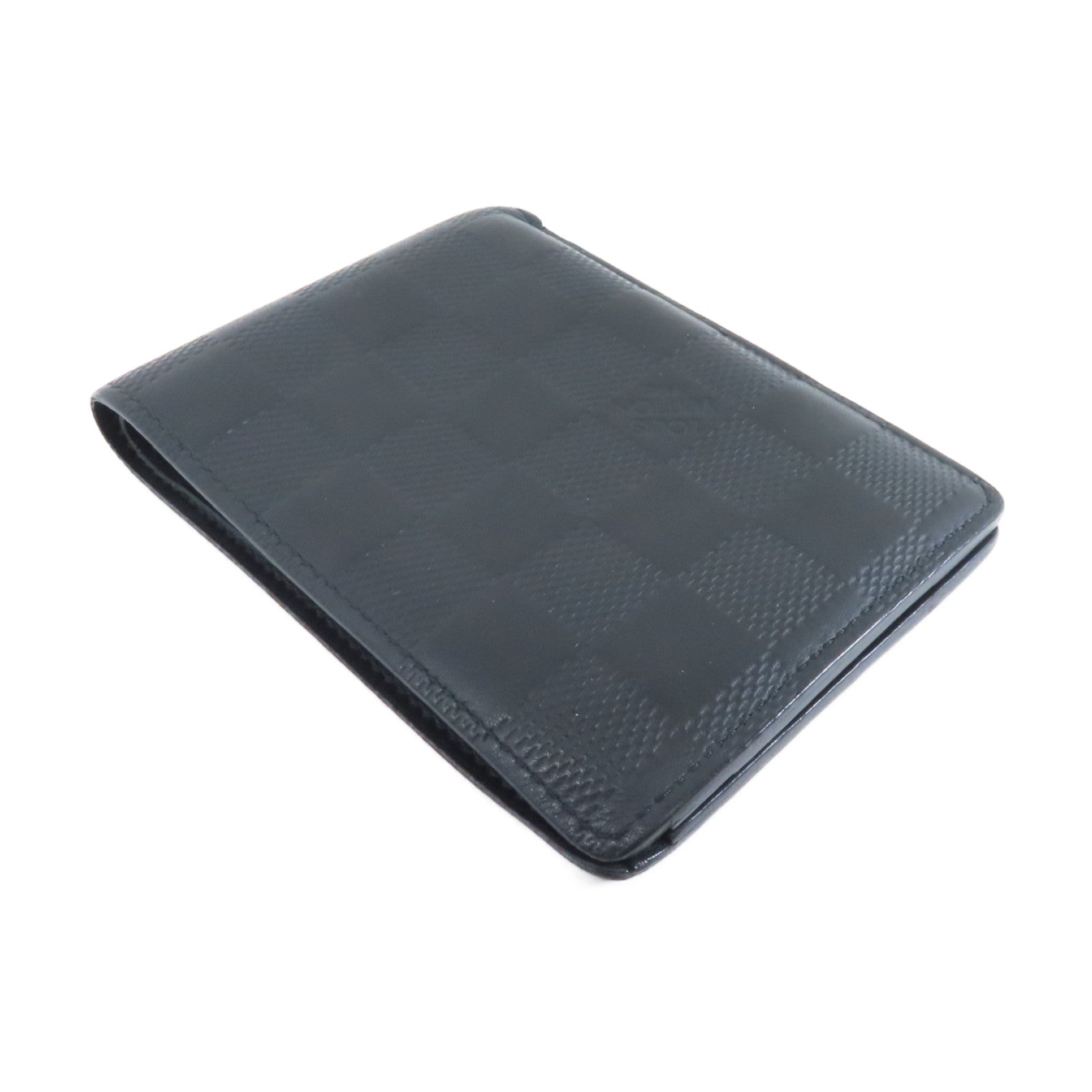 LOUIS VUITTON 【激減優惠】Damier Infini Multiple Wallet錢包黒色