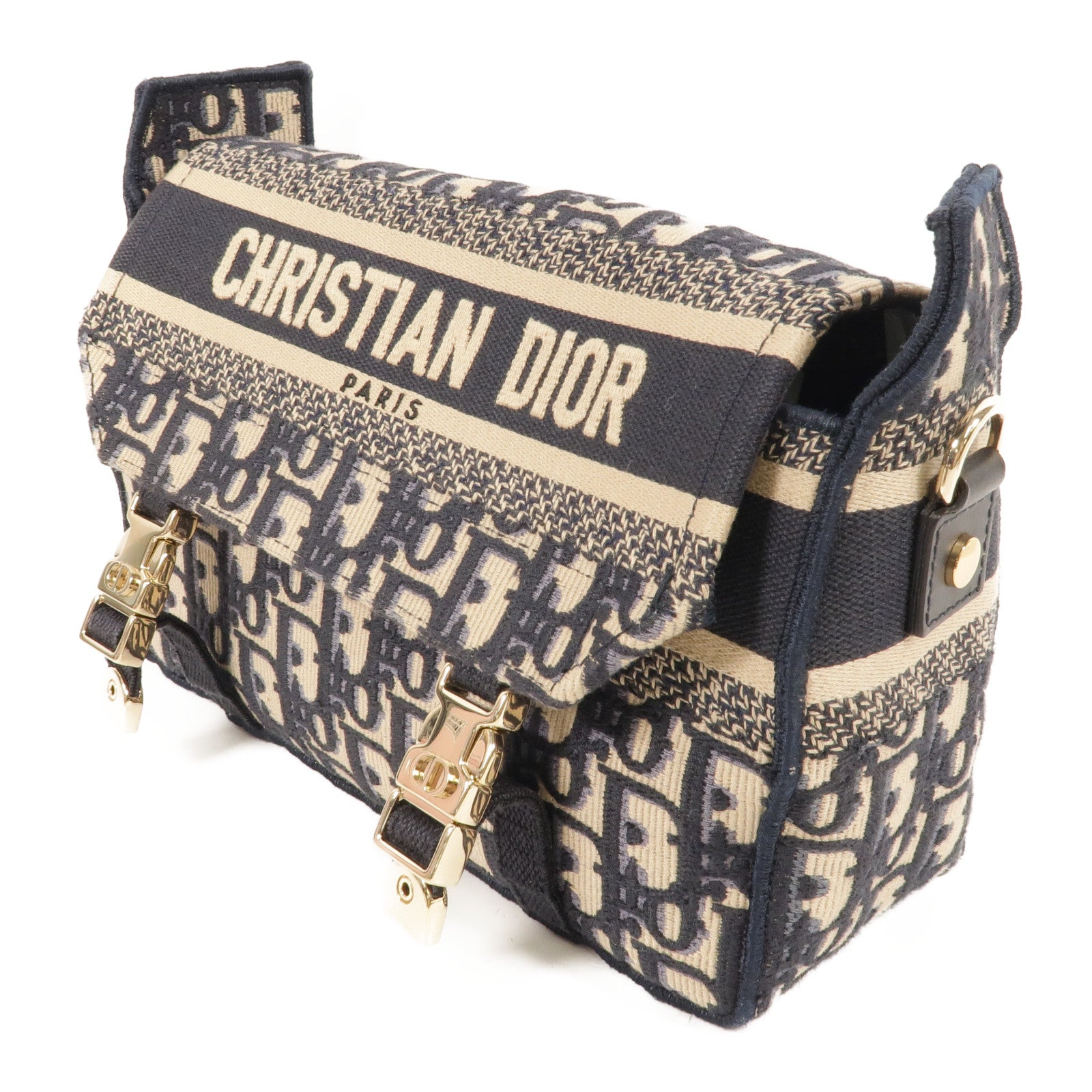 Dior 帆布Small Dior Camp Bag肩背袋