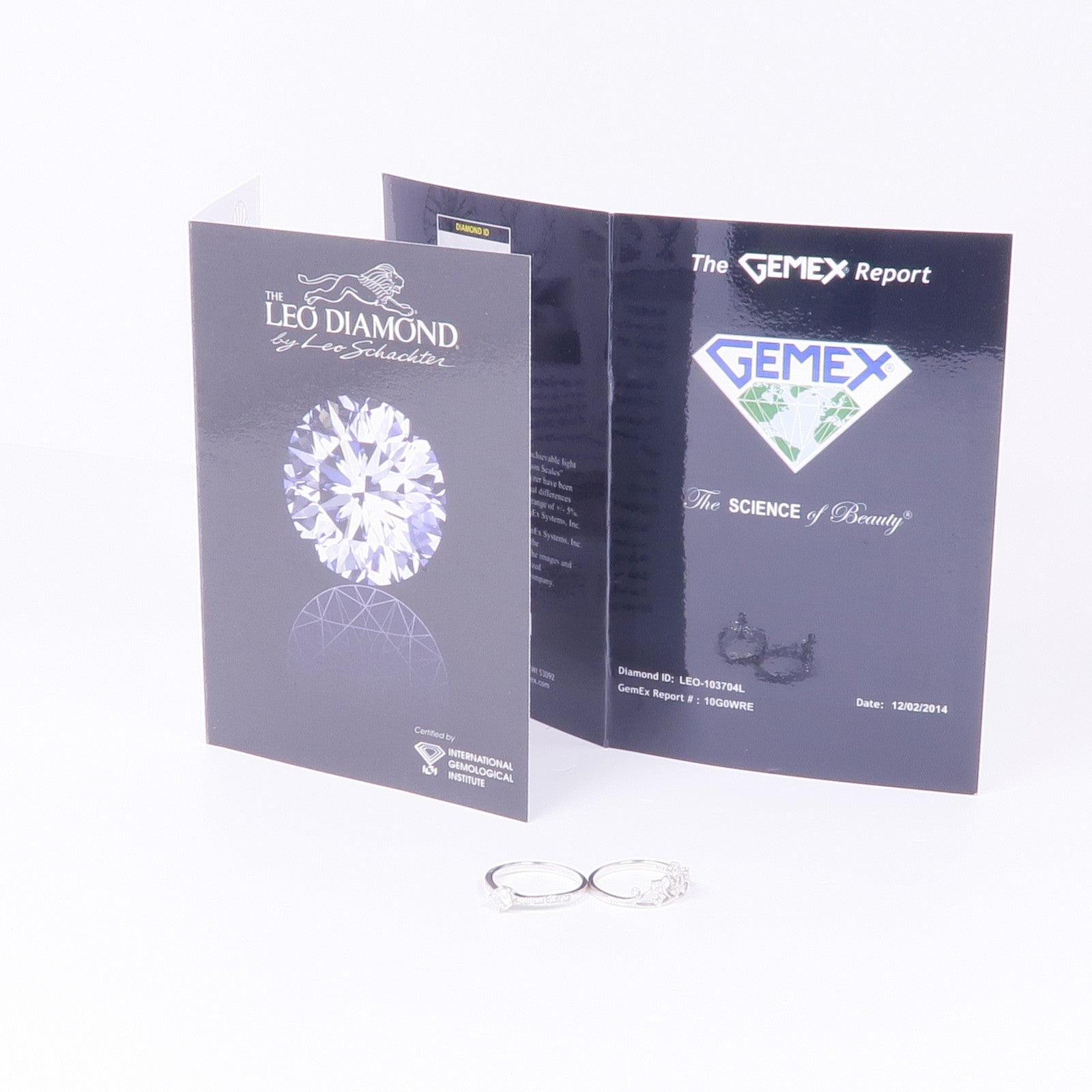 JEWELRY 18K白金Diamond Ring鑽石戒指US#7.25