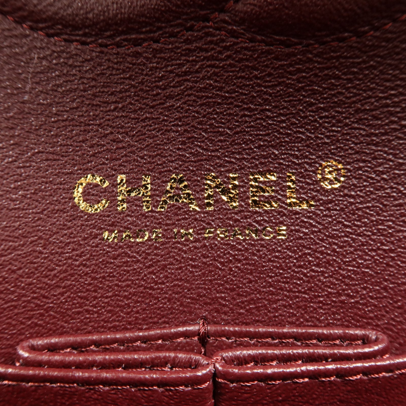 CHANEL 羊皮皮革Classic 25金扣鏈帶肩背袋