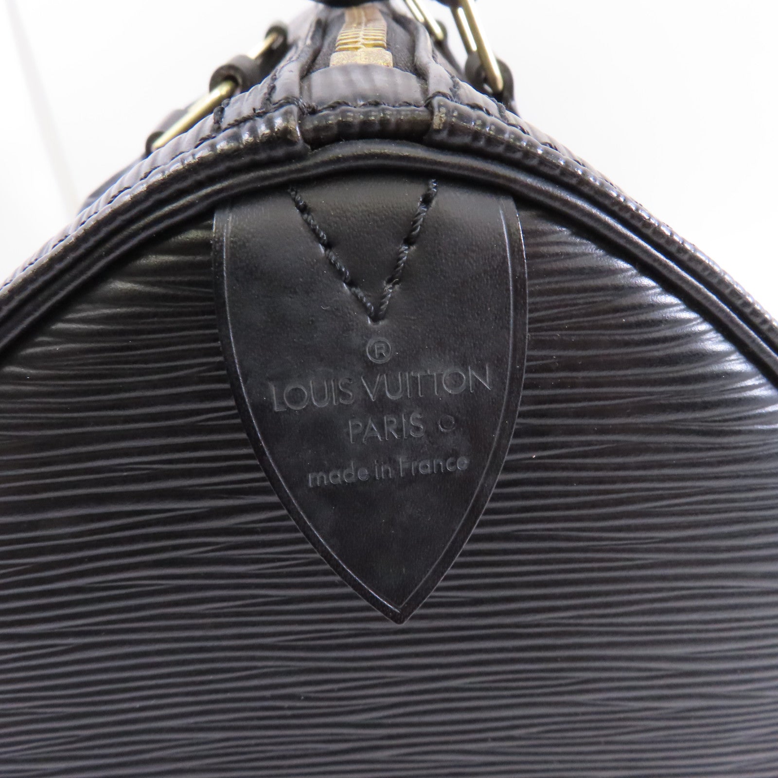 LOUIS VUITTON 【激減優惠】Epi Speedy 30金扣手挽袋黑色