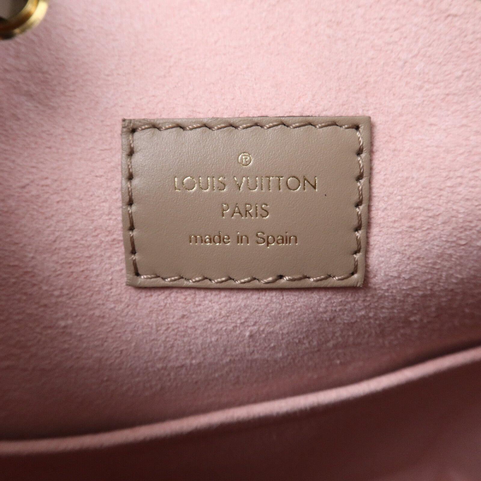 LOUIS VUITTON Monogram Empreinte Montsouris金扣背包