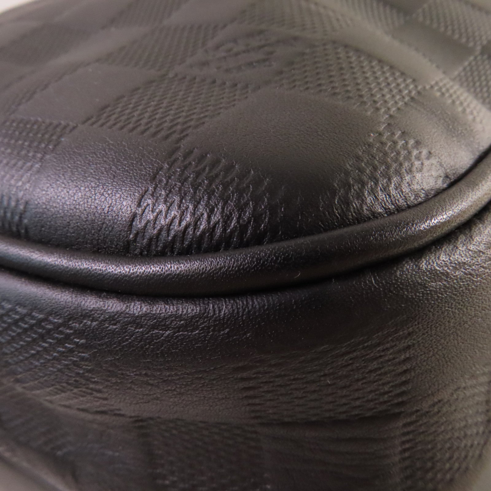 LOUIS VUITTON Damier Infini Michael Backpack銀扣背包黑色