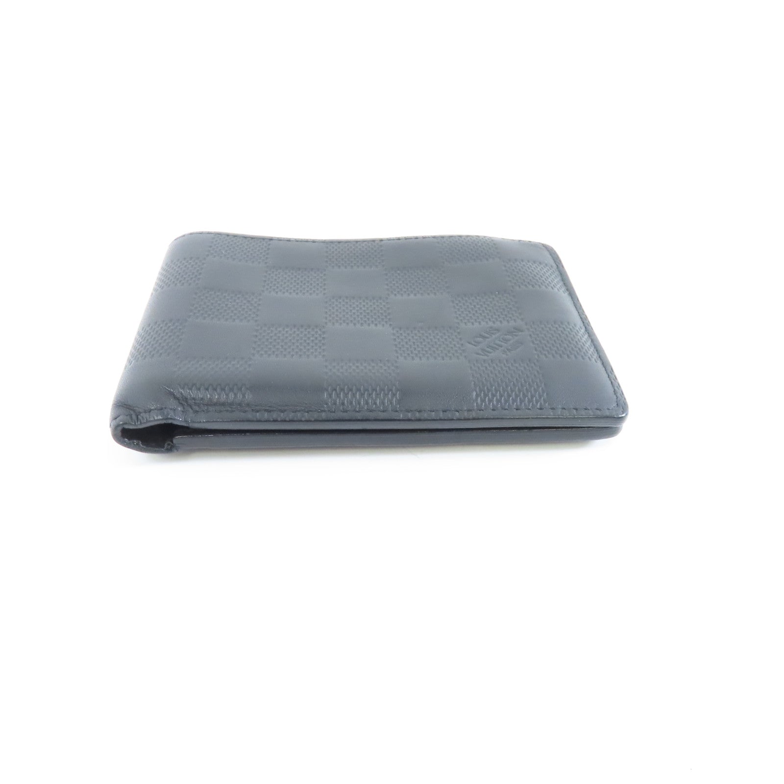 LOUIS VUITTON 【激減優惠】Damier Infini Multiple Wallet錢包黒色