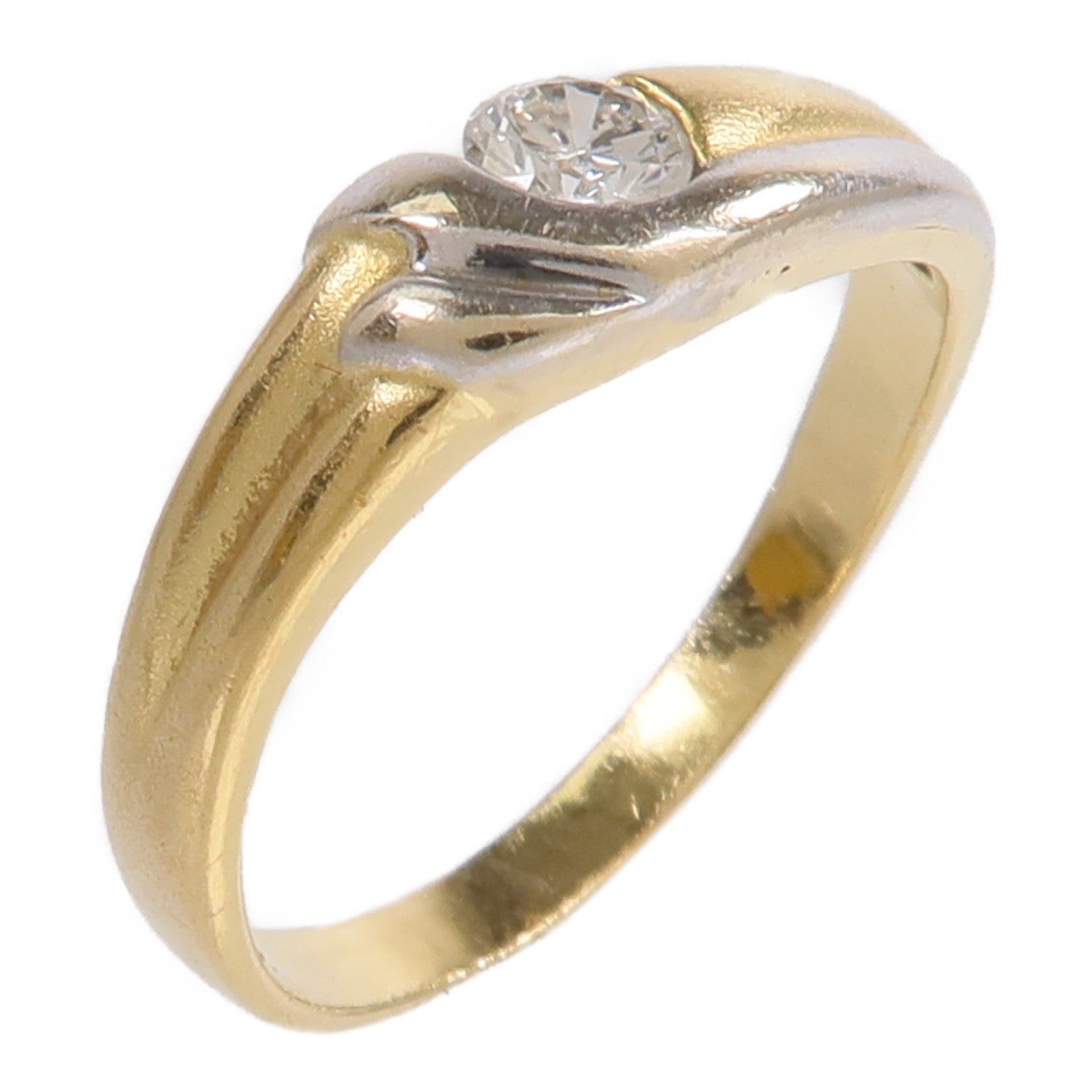 JEWELRY 18K黃金/白金Diamond Ring鑽石戒指