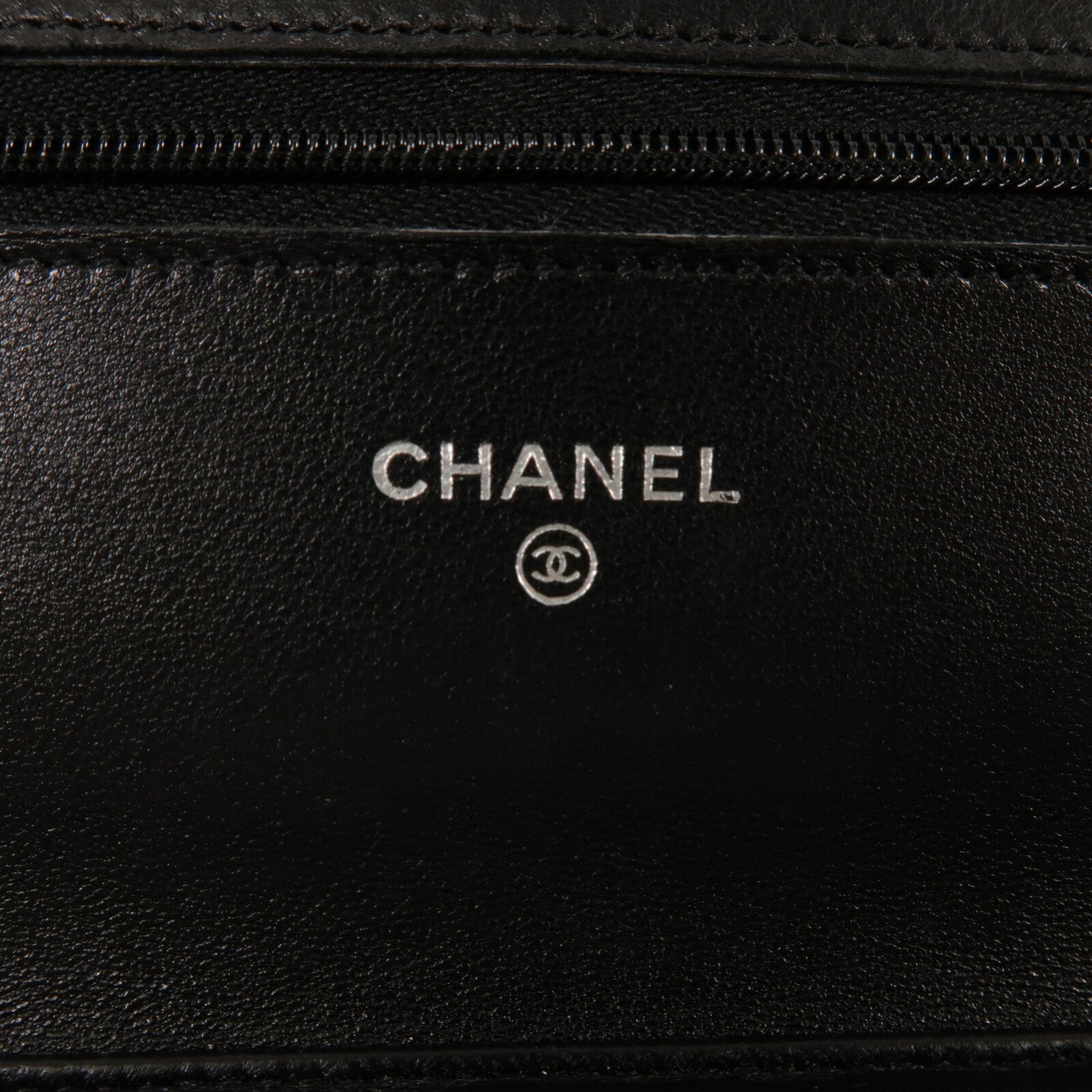 CHANEL 羊皮皮革WOC Wallet On Chain鏈帶肩背袋