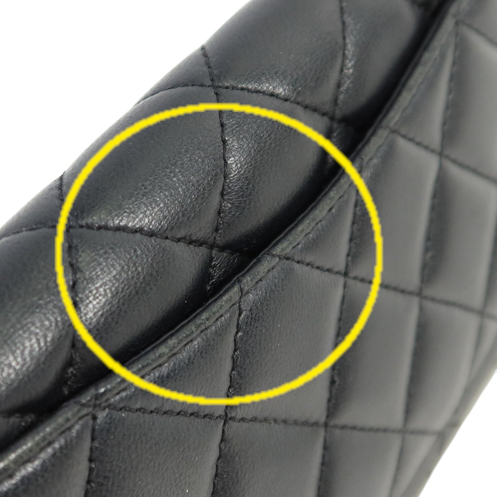 CHANEL 羊皮皮革Long Wallet銀扣長錢包