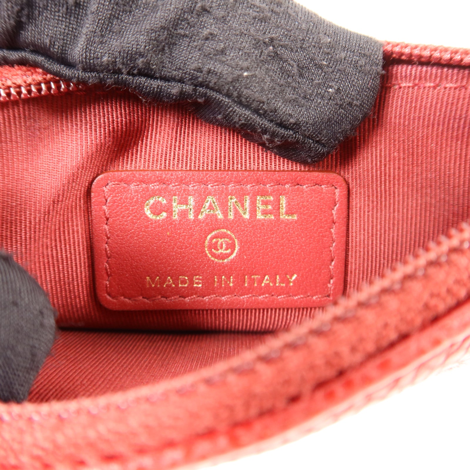 CHANEL 牛皮皮革CC Timeless Coin Case零錢包