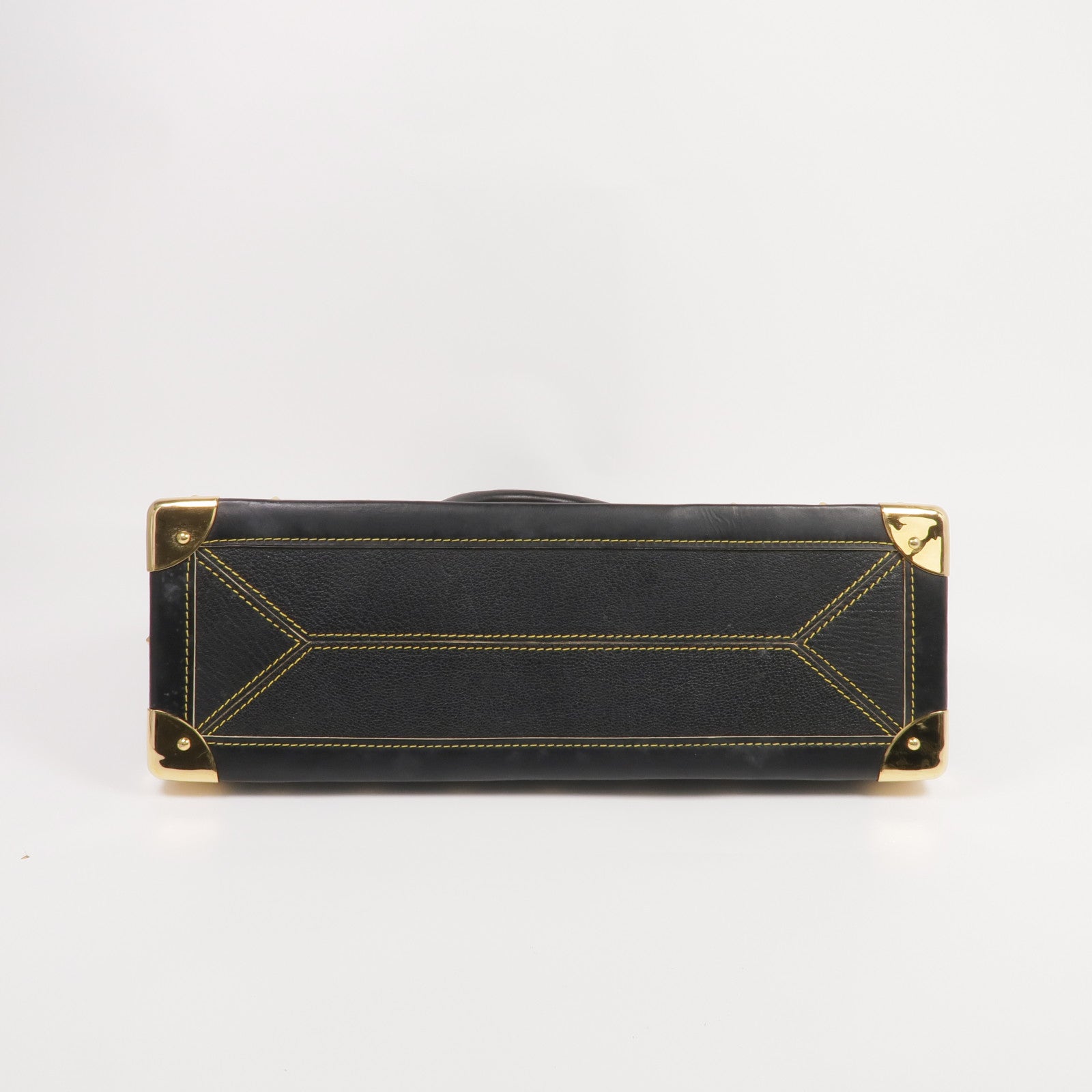 LOUIS VUITTON Suhali皮革Fabuleux金扣手挽袋