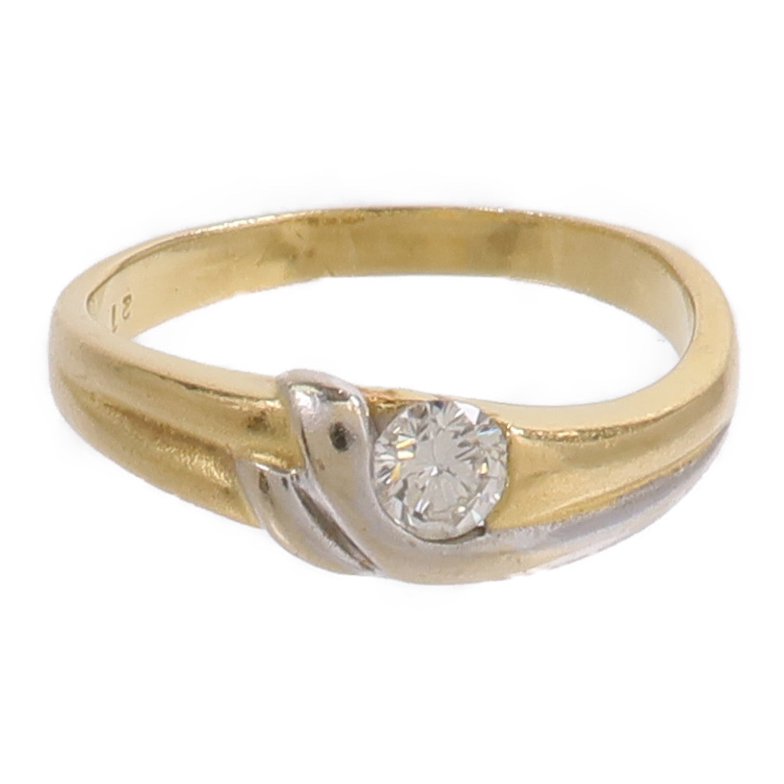 JEWELRY 18K黃金/白金Diamond Ring鑽石戒指