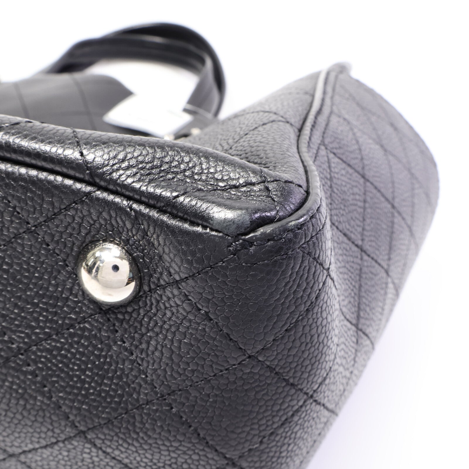 CHANEL 牛皮皮革CC Pocket Tote Bag手挽肩背兩用袋