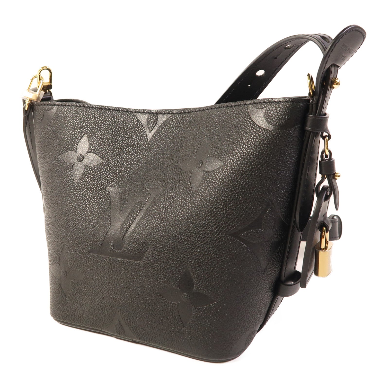 LOUIS VUITTON Monogram Empreinte All In BB金扣肩背袋