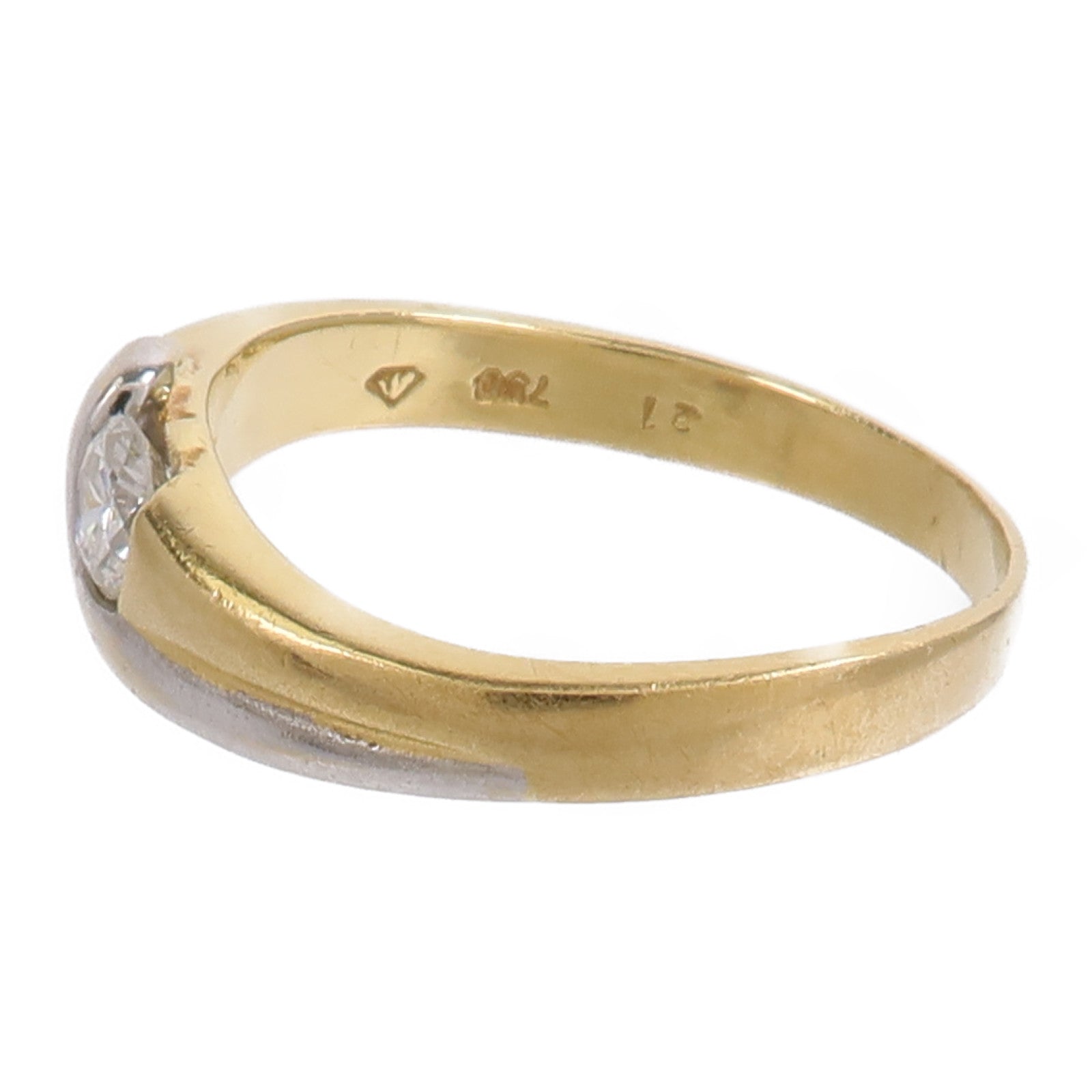JEWELRY 18K黃金/白金Diamond Ring鑽石戒指