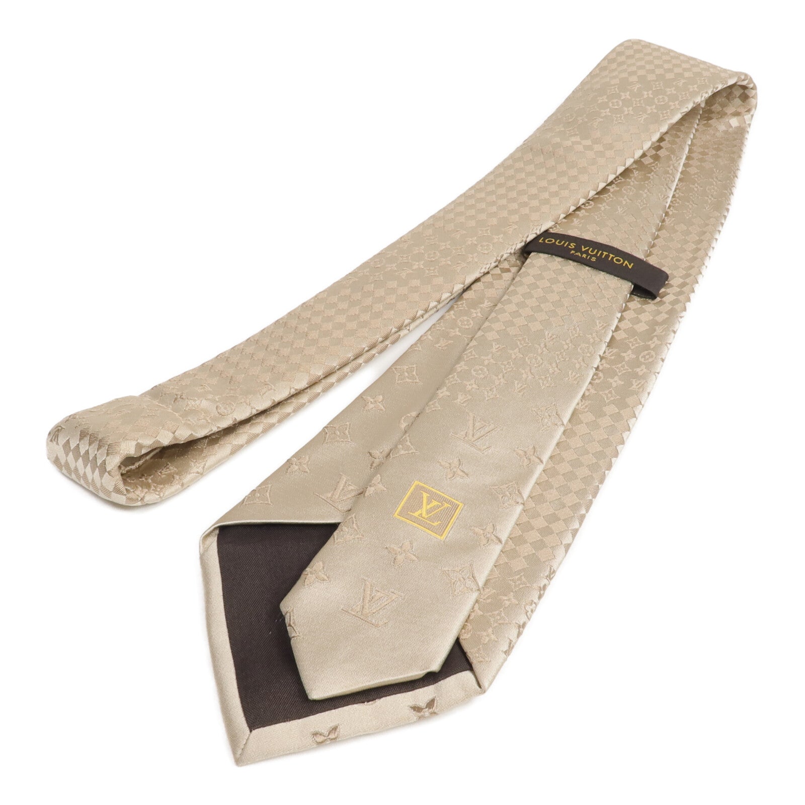 LOUIS VUITTON 絲質Tie領帶