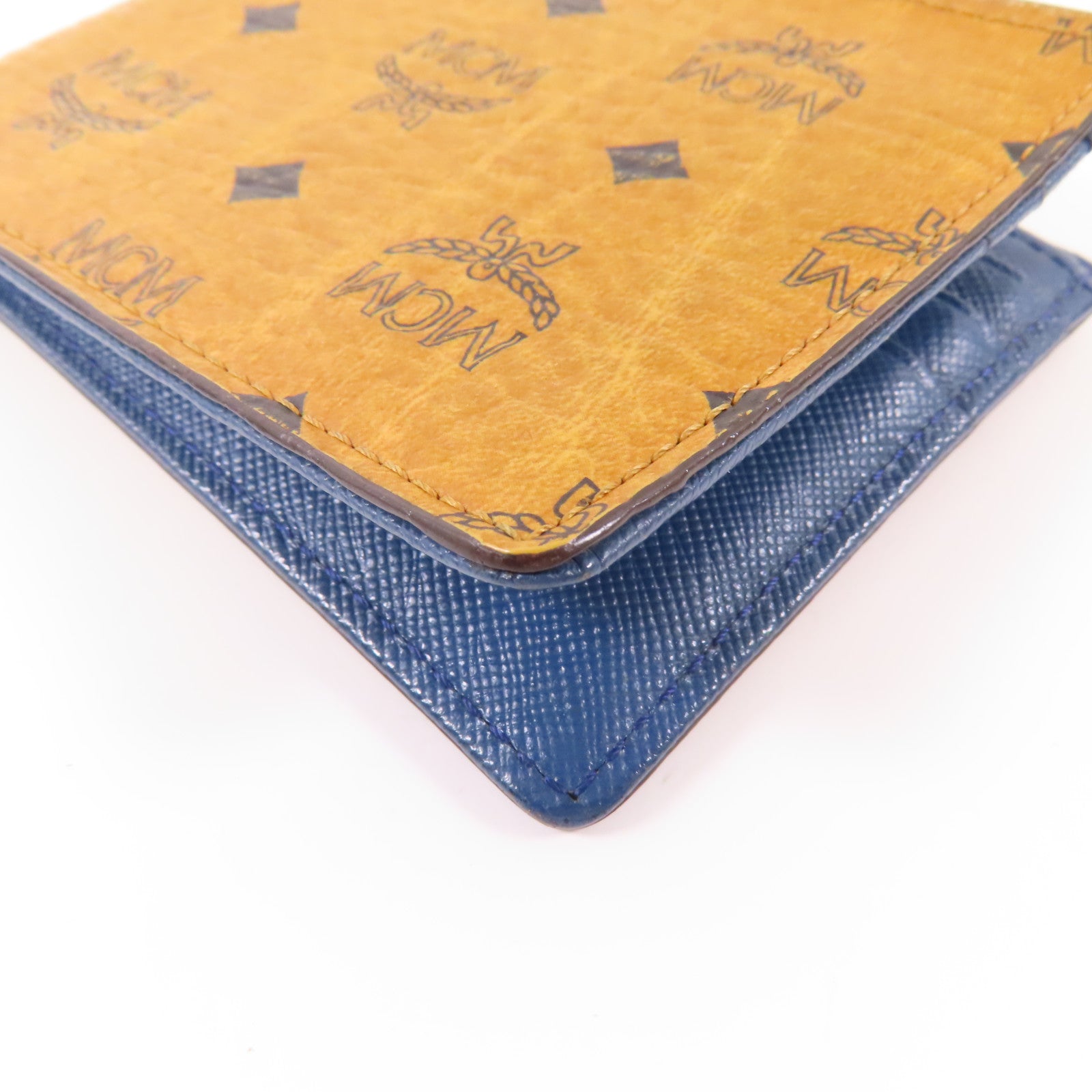 MCM 牛皮皮革Bifold Wallet錢包