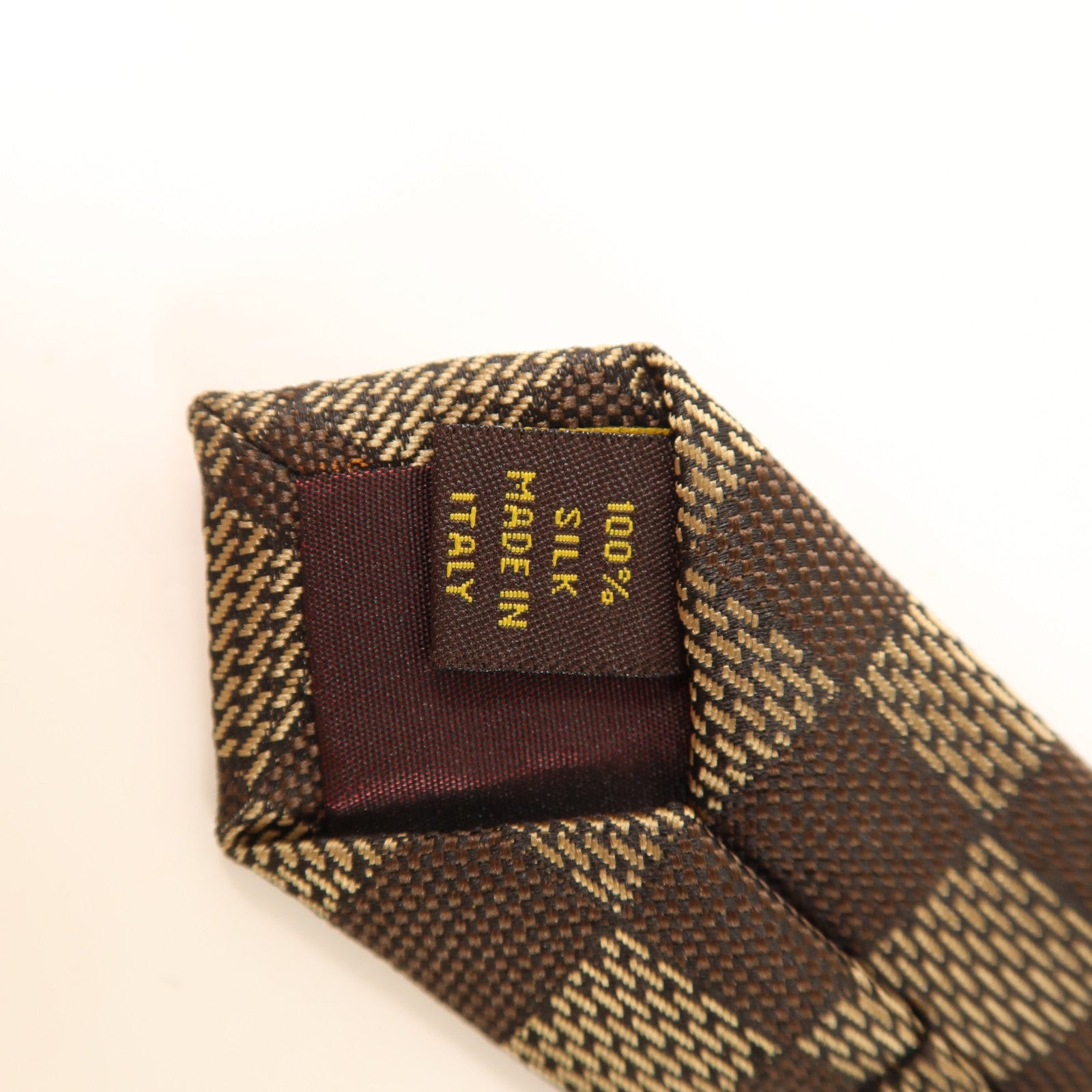 LOUIS VUITTON 絲質Tie領帶