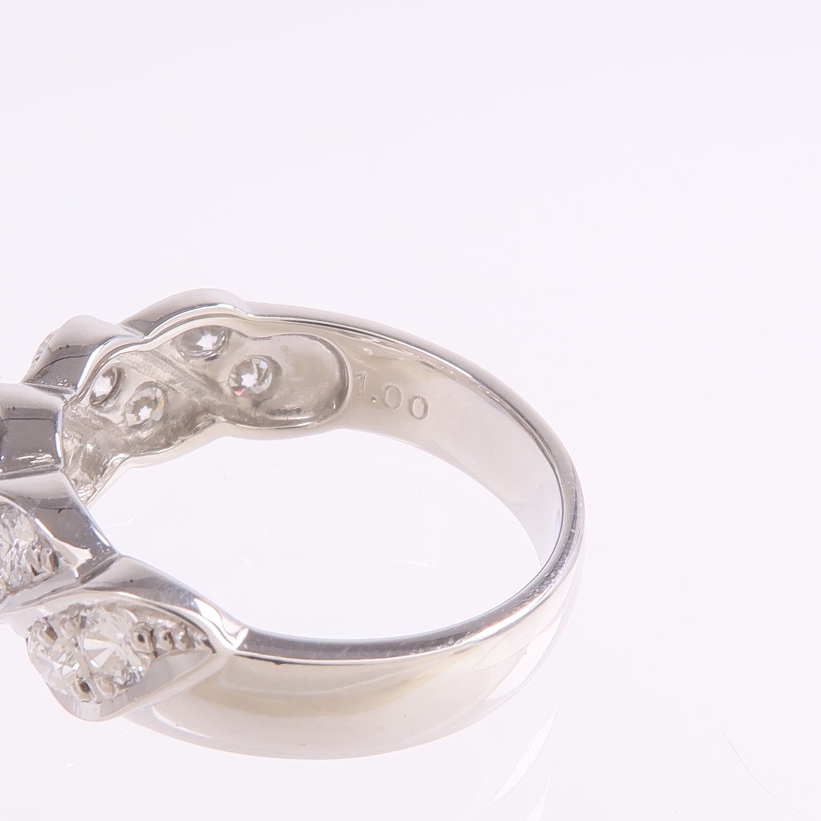 JEWELRY PT900鉑金Diamond Ring鑽石戒指US#6.25