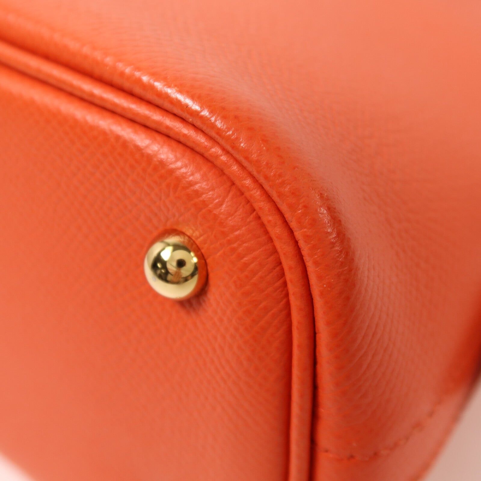 HERMES Epsom皮革Bolide 27金扣手挽肩背兩用袋Capucine