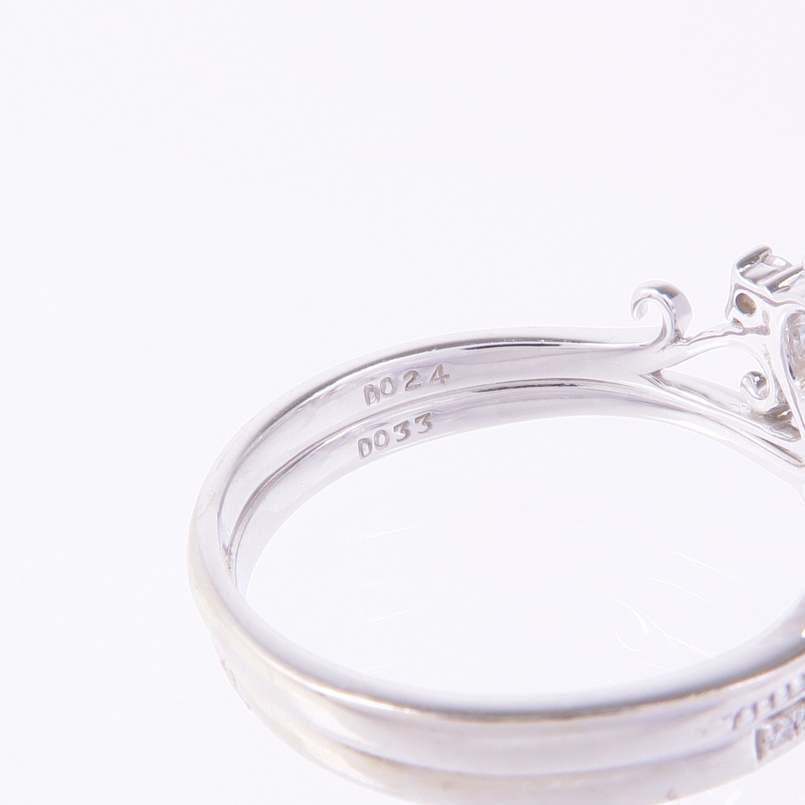 JEWELRY 18K白金Diamond Ring鑽石戒指US#7.25