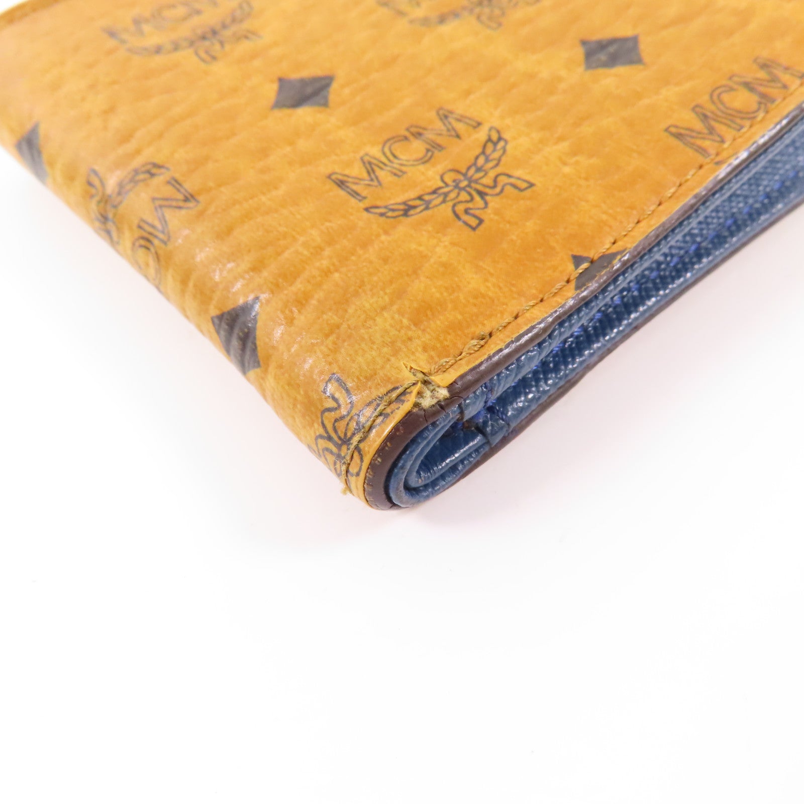 MCM 牛皮皮革Bifold Wallet錢包