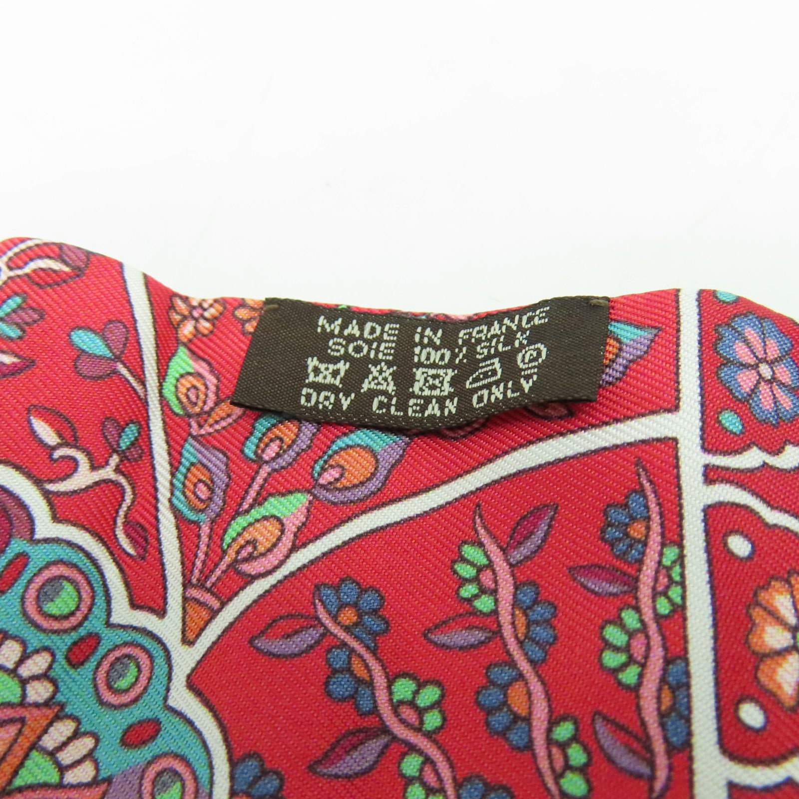HERMES 【激減優惠】絲質Twilly Scarf絲巾紅色