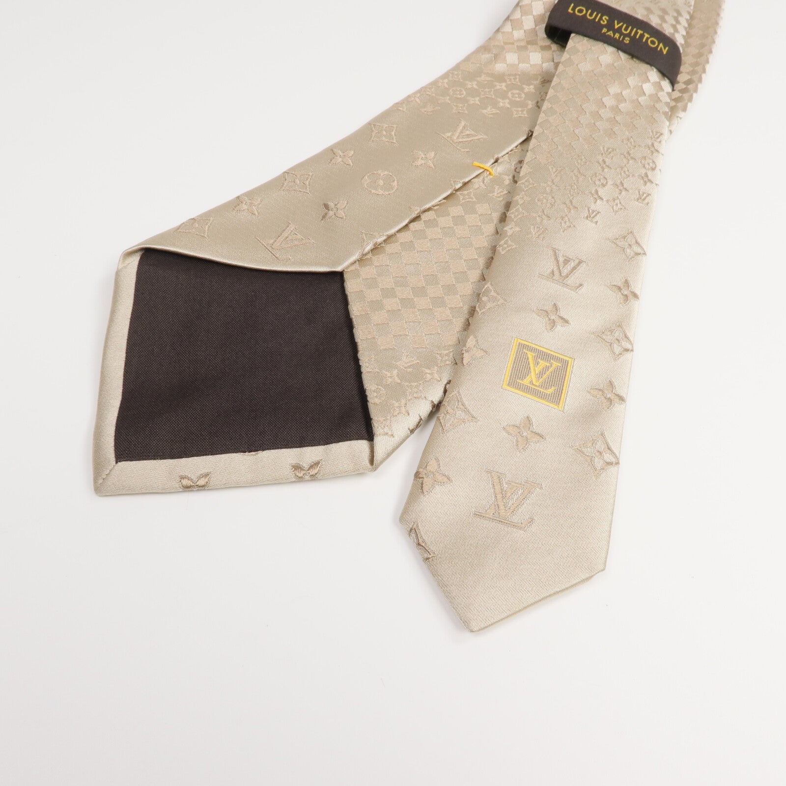 LOUIS VUITTON 絲質Tie領帶