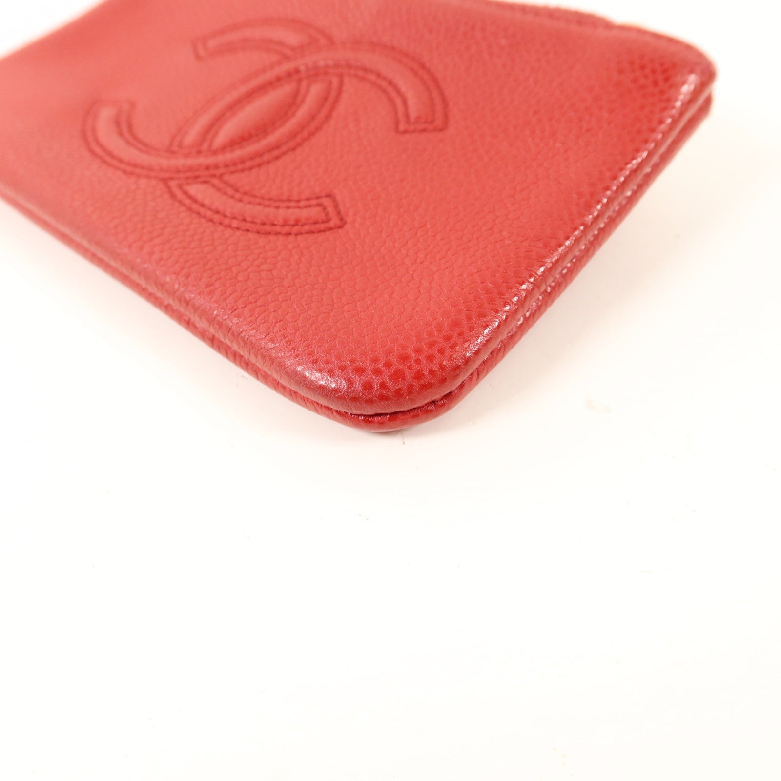 CHANEL 牛皮皮革CC Timeless Coin Case零錢包