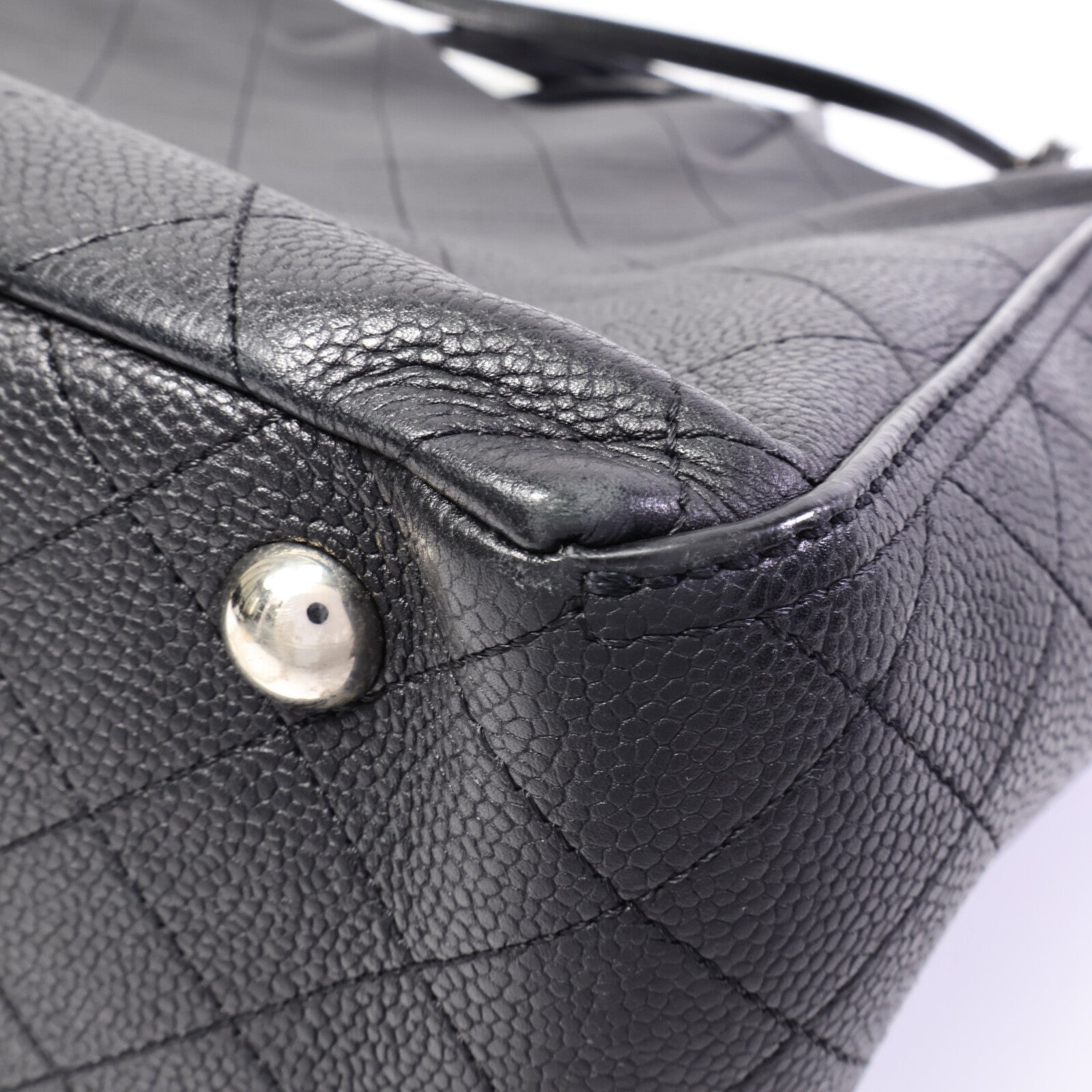 CHANEL 牛皮皮革CC Pocket Tote Bag手挽肩背兩用袋