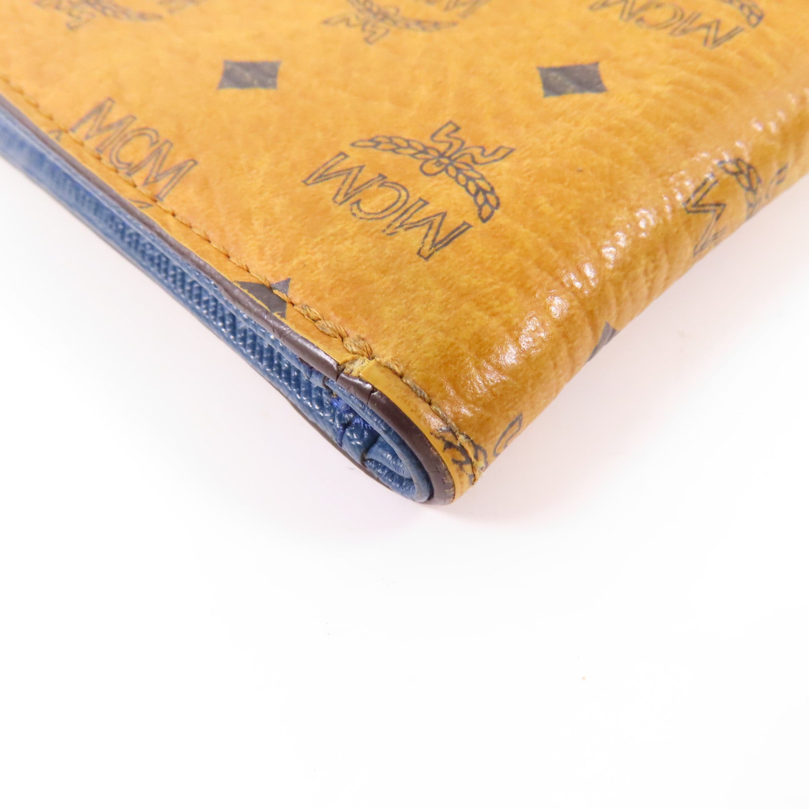 MCM 牛皮皮革Bifold Wallet錢包