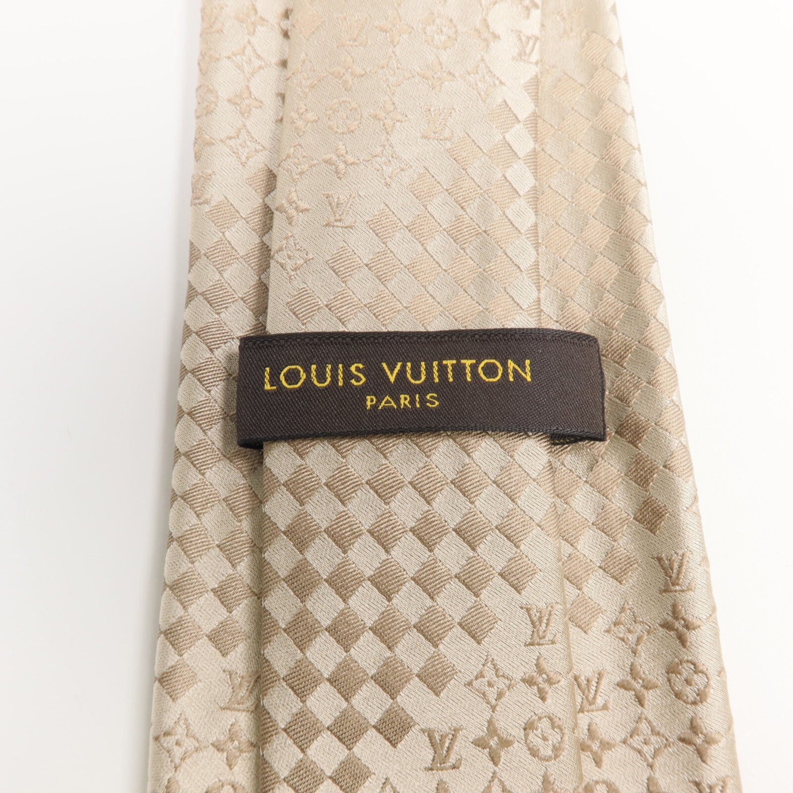 LOUIS VUITTON 絲質Tie領帶