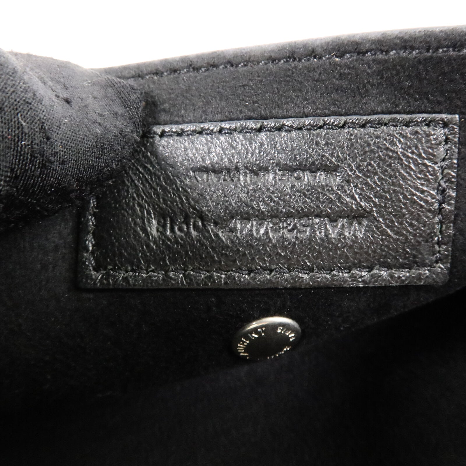 SAINT LAURENT 羊皮皮革Teddy Bucket肩背袋