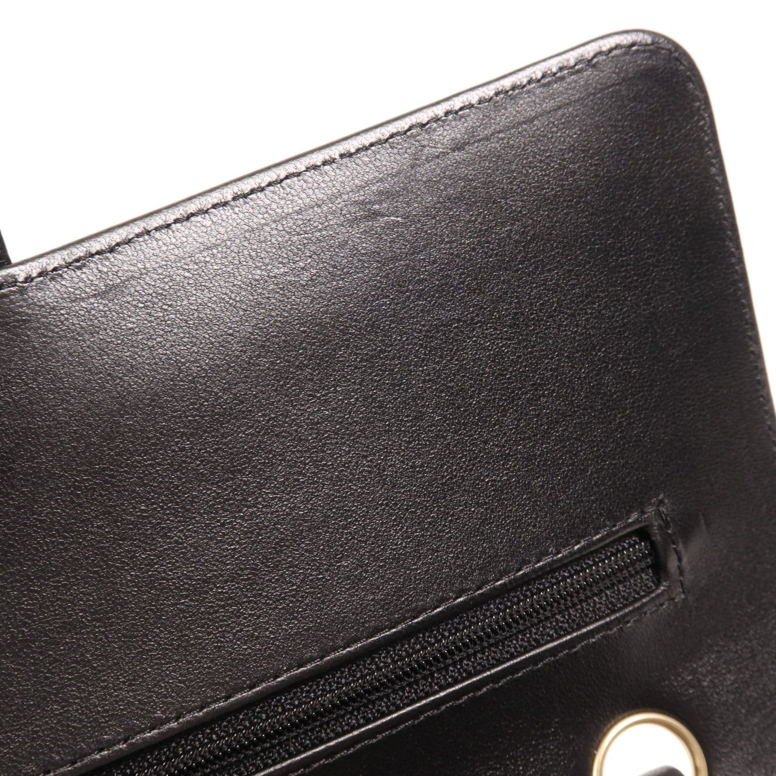 CHANEL 羊皮皮革Classic 25金扣鏈帶肩背袋