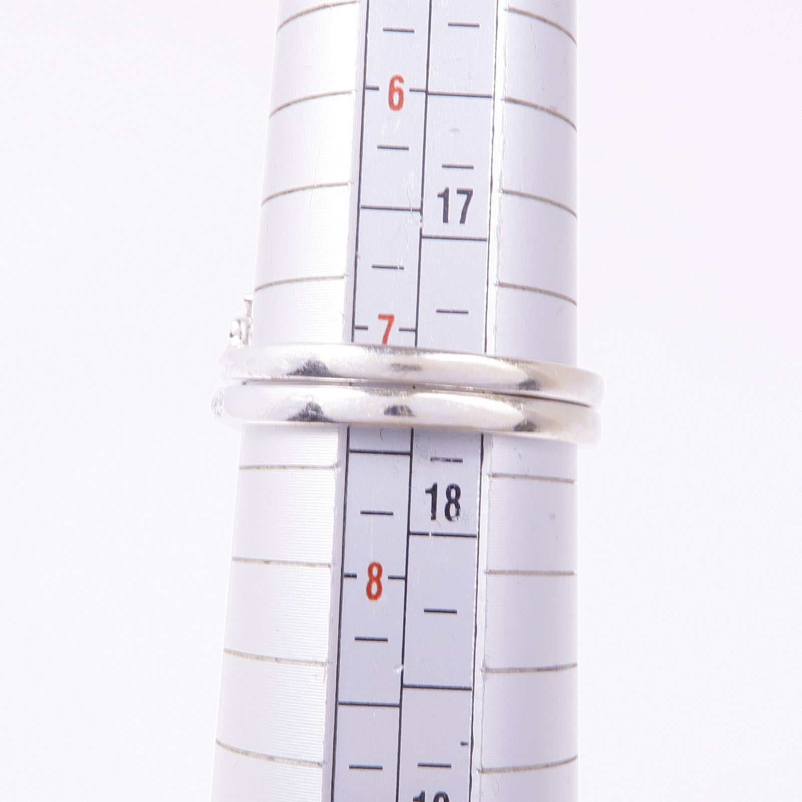 JEWELRY 18K白金Diamond Ring鑽石戒指US#7.25