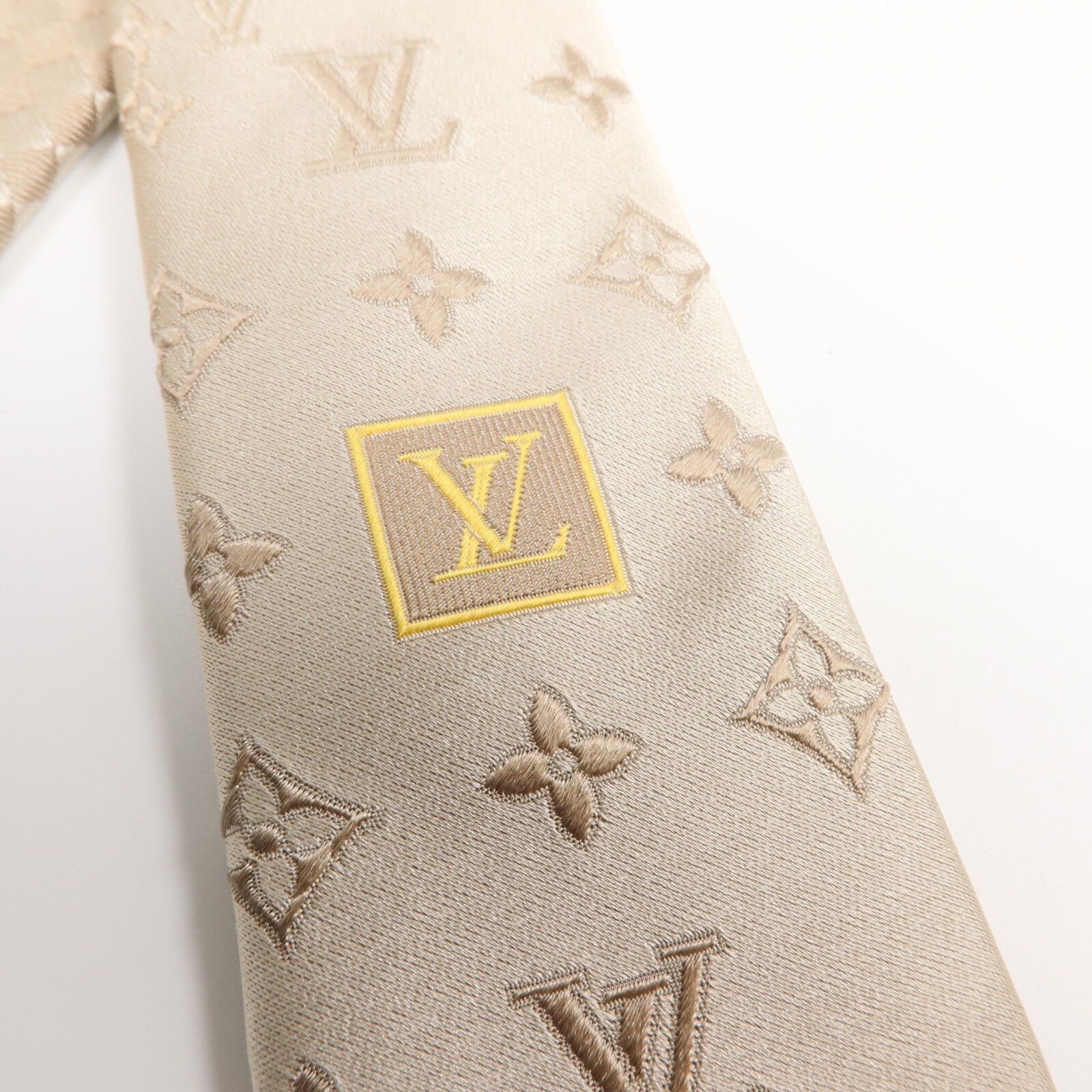 LOUIS VUITTON 絲質Tie領帶