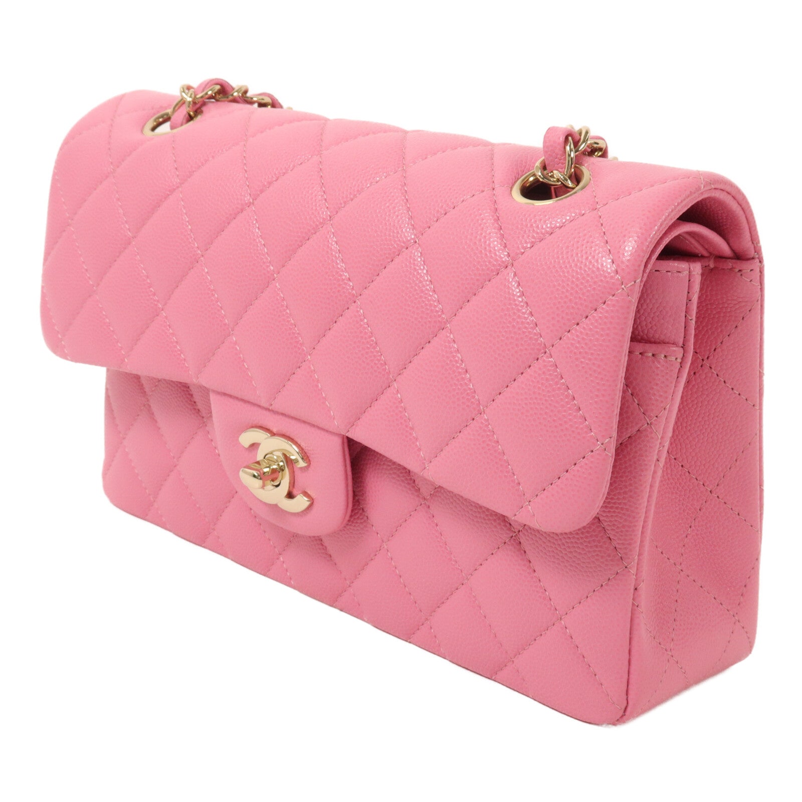 CHANEL 牛皮皮革Classic 23鏈帶肩背袋