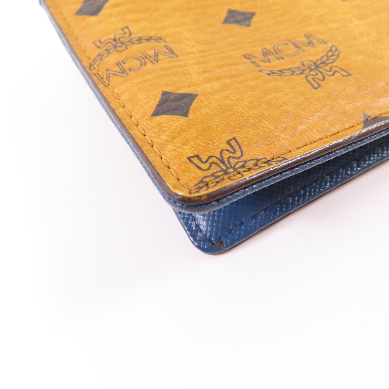 MCM 牛皮皮革Bifold Wallet錢包
