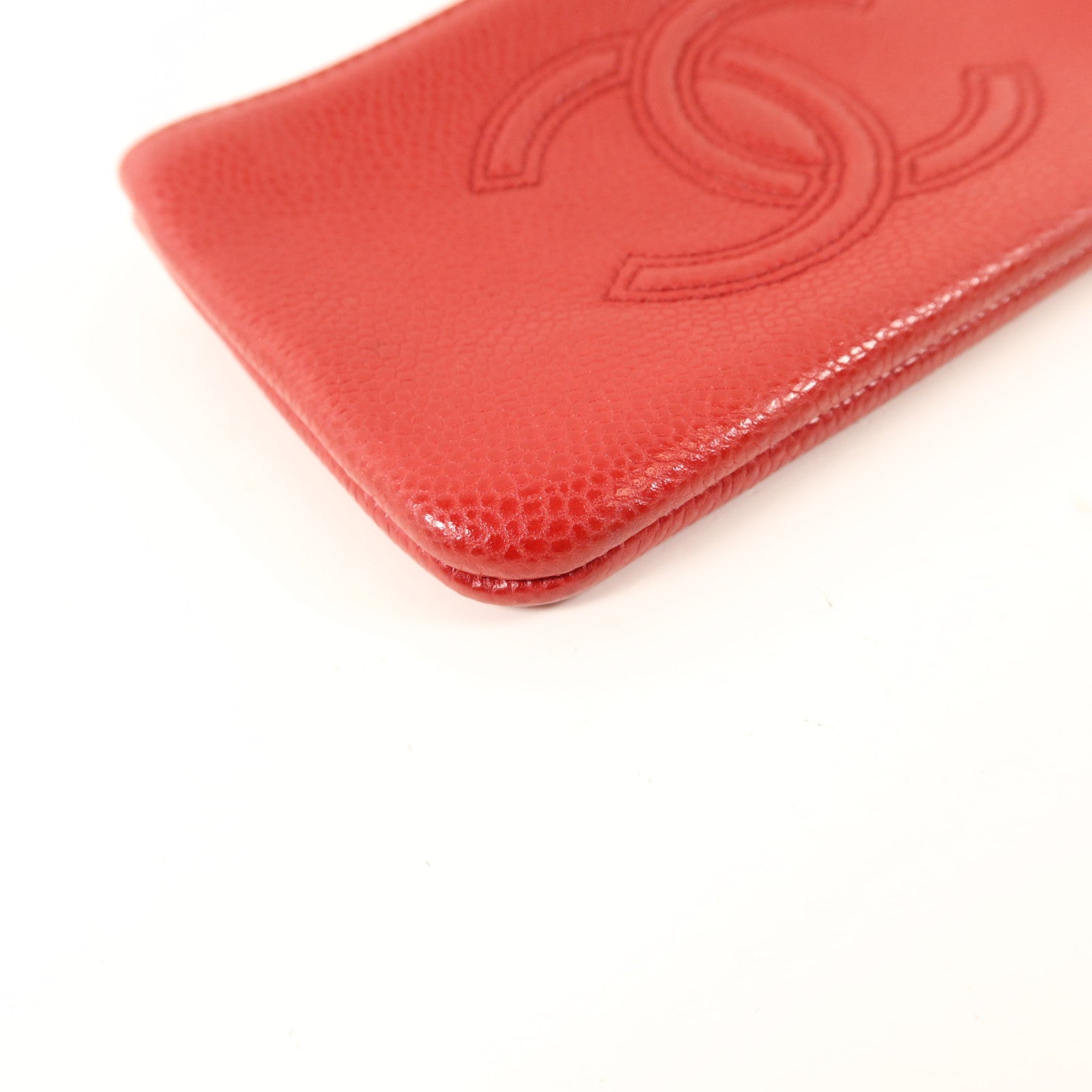 CHANEL 牛皮皮革CC Timeless Coin Case零錢包