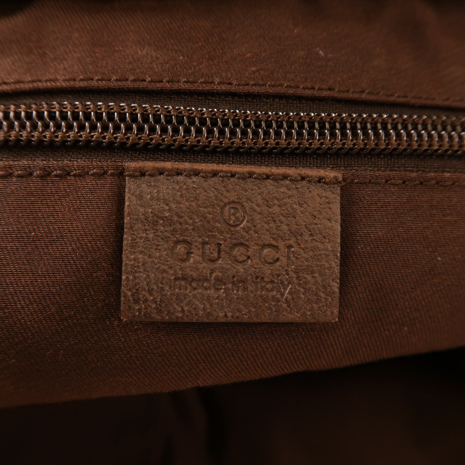 GUCCI GG Tote Bag Handag 131230 Canvas Brown