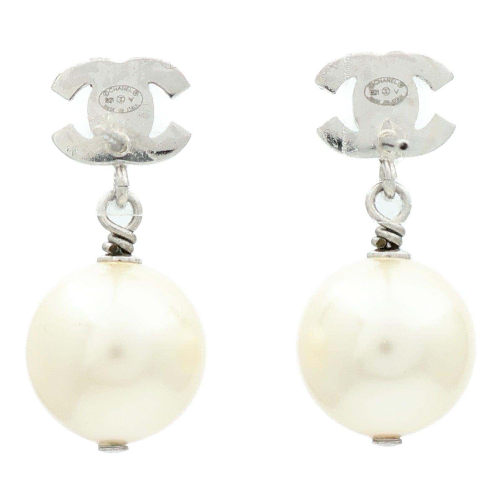 CHANEL PVC/金屬Earrings耳環