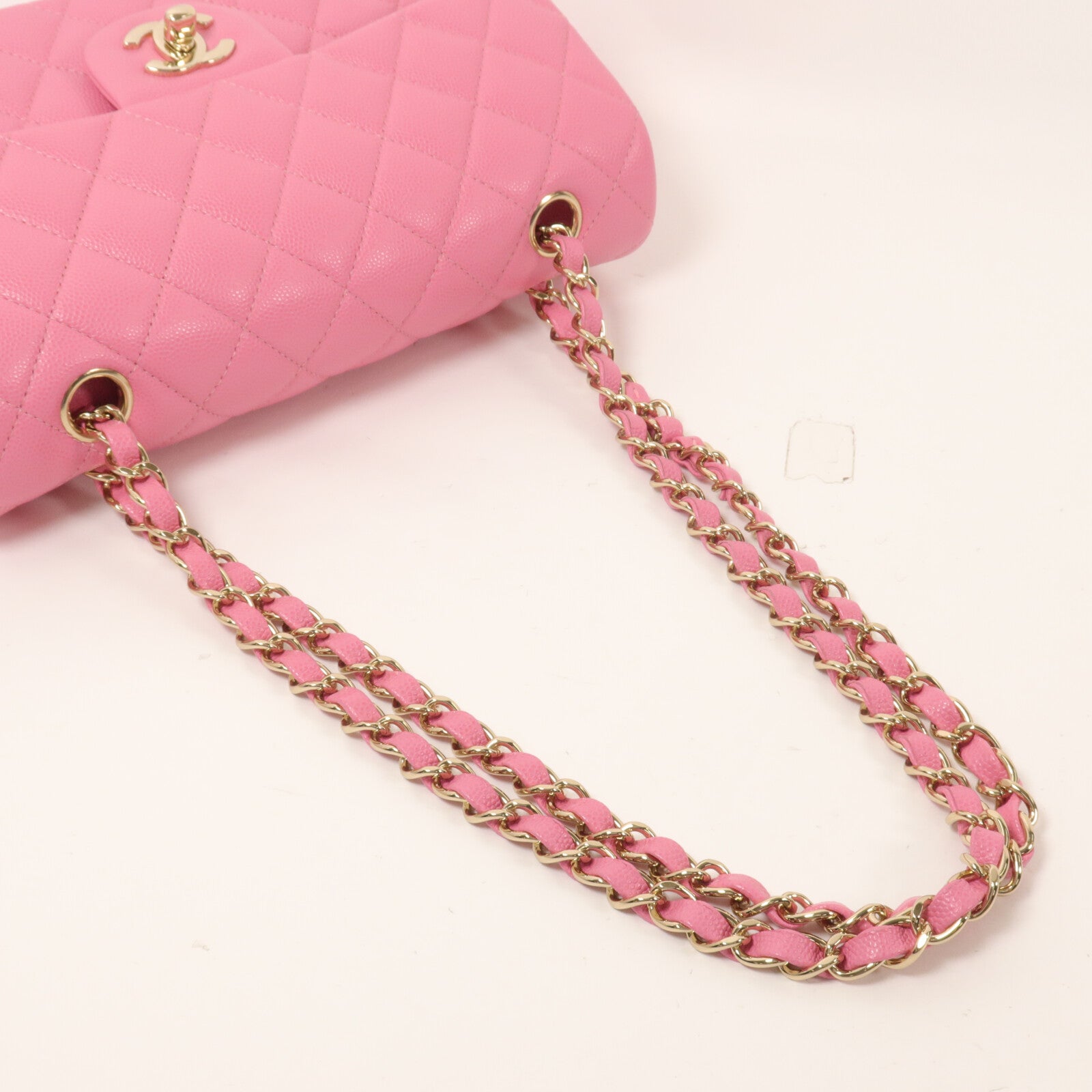 CHANEL 牛皮皮革Classic 23鏈帶肩背袋