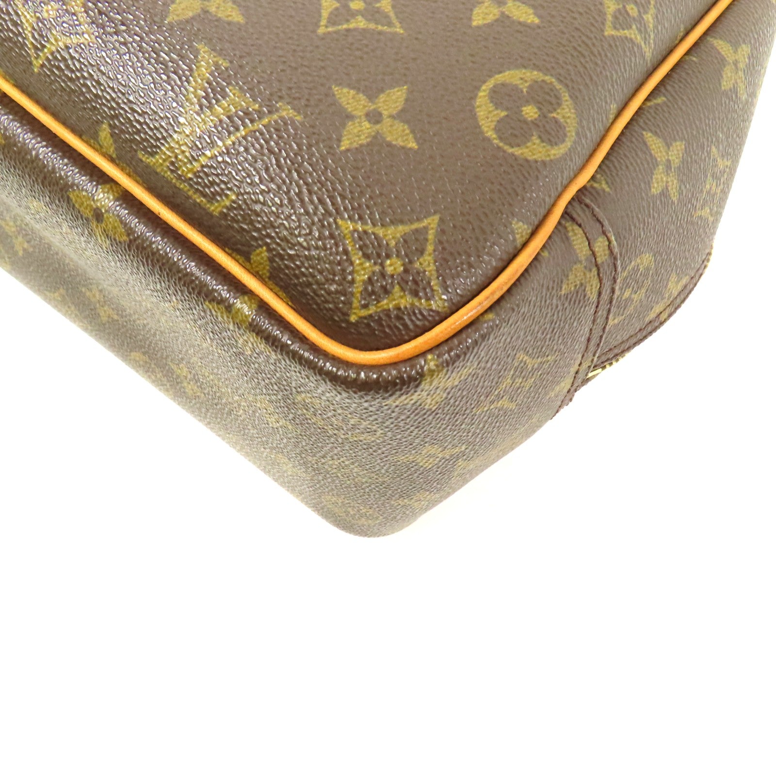 LOUIS VUITTON LV GHW Deauville Handbag M47270 Monogram Brown
