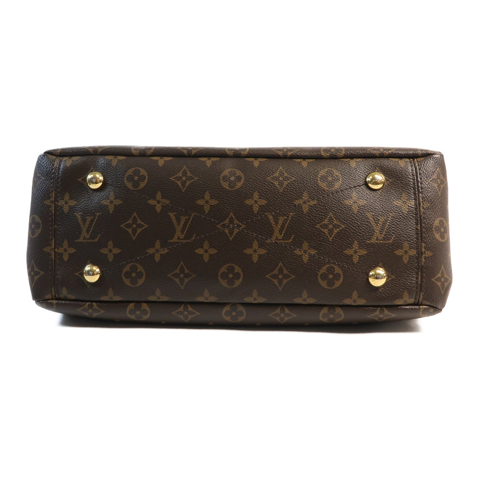 LOUIS VUITTON Monogram Pallas金扣手挽肩背兩用袋