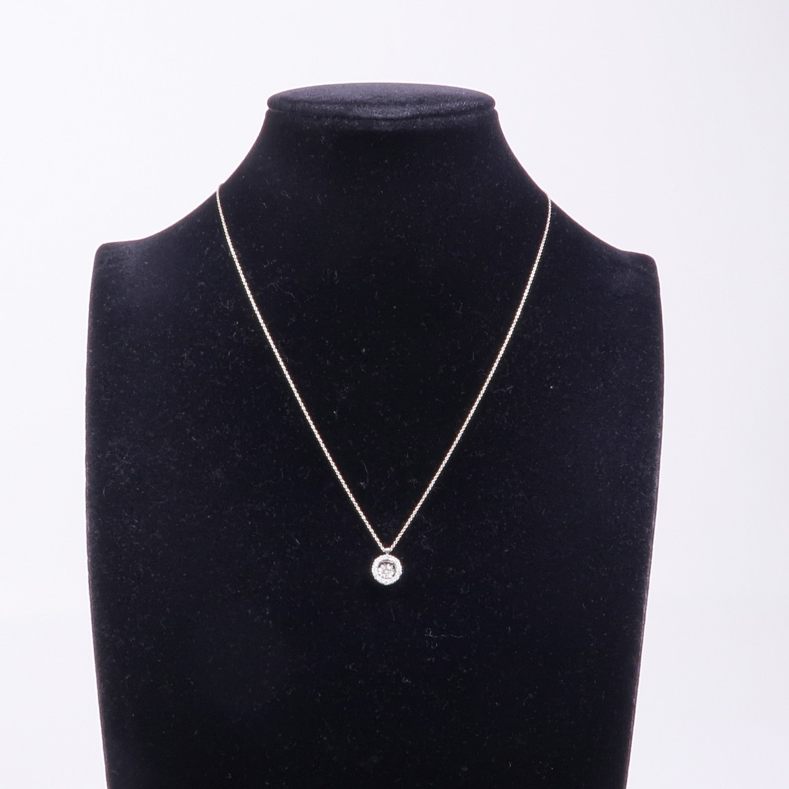 JEWELRY 18K白金Diamond Necklace鑽石項鍊