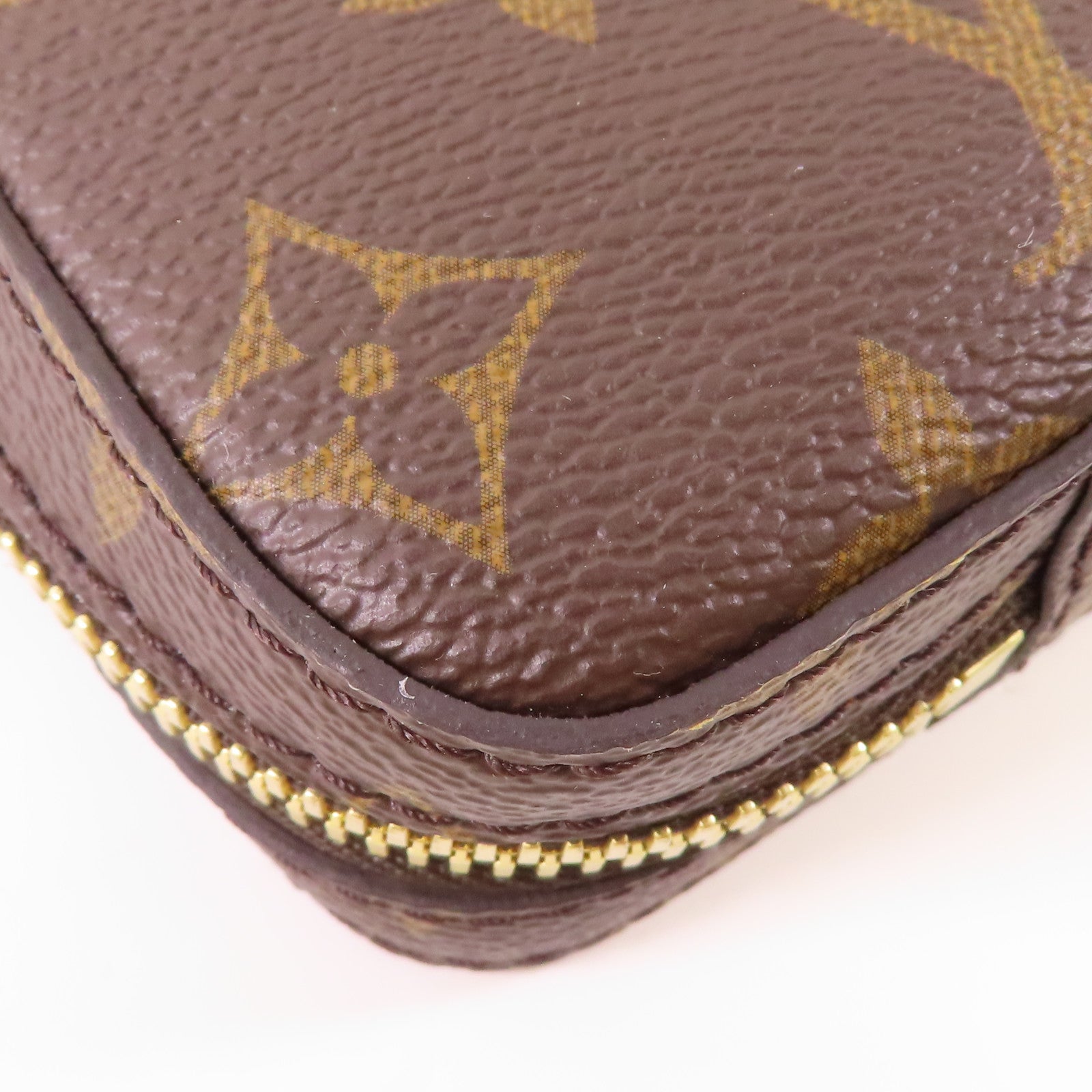 LOUIS VUITTON LV GHW Soft Trunk Messenger PM Shoulder Bag M68494 Monogram Brown