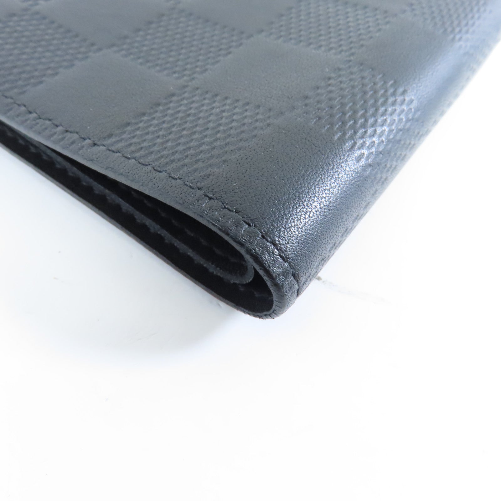 LOUIS VUITTON 【激減優惠】Damier Infini Multiple Wallet錢包黒色