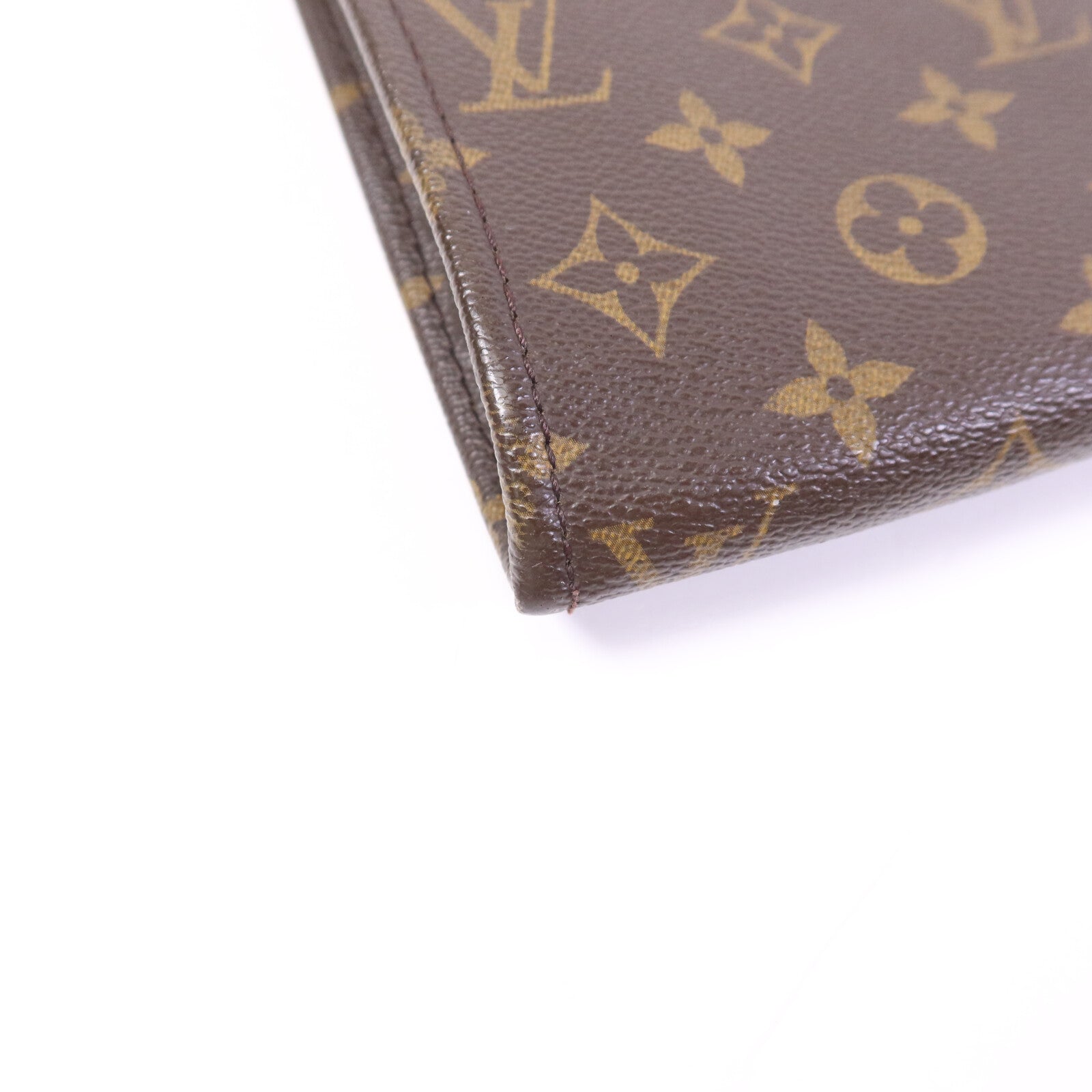 LOUIS VUITTON Monogram Poche Document Briefcase金扣手提包